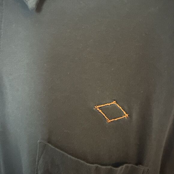 Peter Millar Mens Polo Shirt XL Black Pima Cotton Short Sleeve Casual‎ Golf - Picture 3 of 11